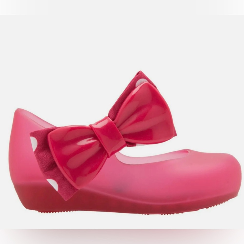 mini melissa minnie mouse bow mary jane, sz 11
